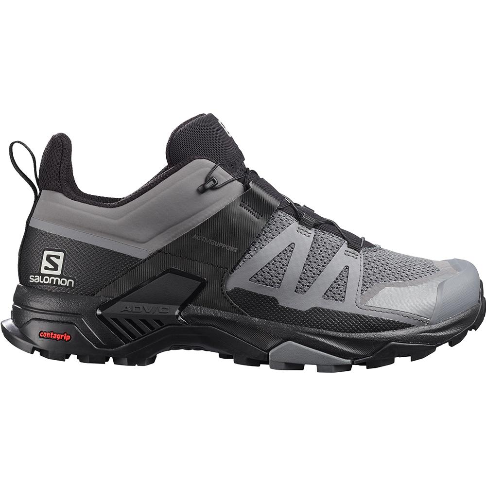 Salomon X ULTRA 4 Zapatillas De Running Hombre - Gris - Colombia (68175-UVQR)